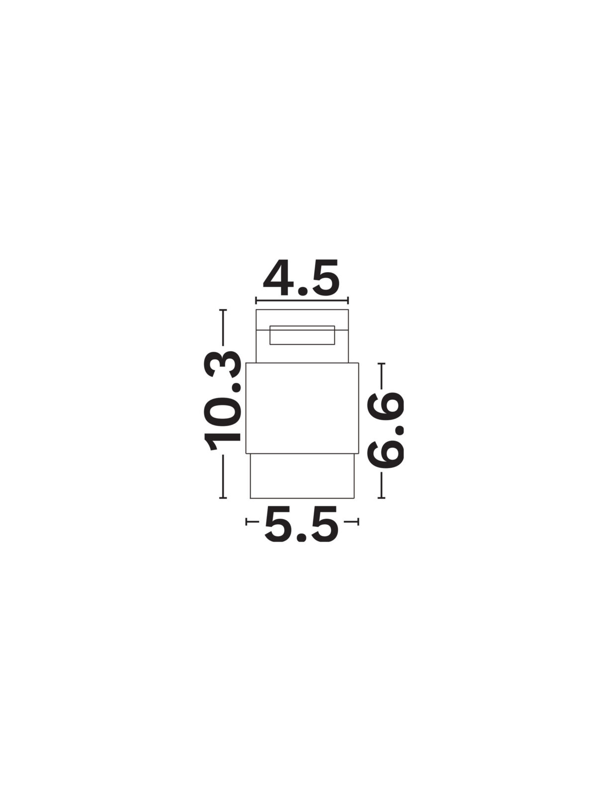 Магнитно тяло Nova Luce UPRAIL 9009047 черен детайл 2
