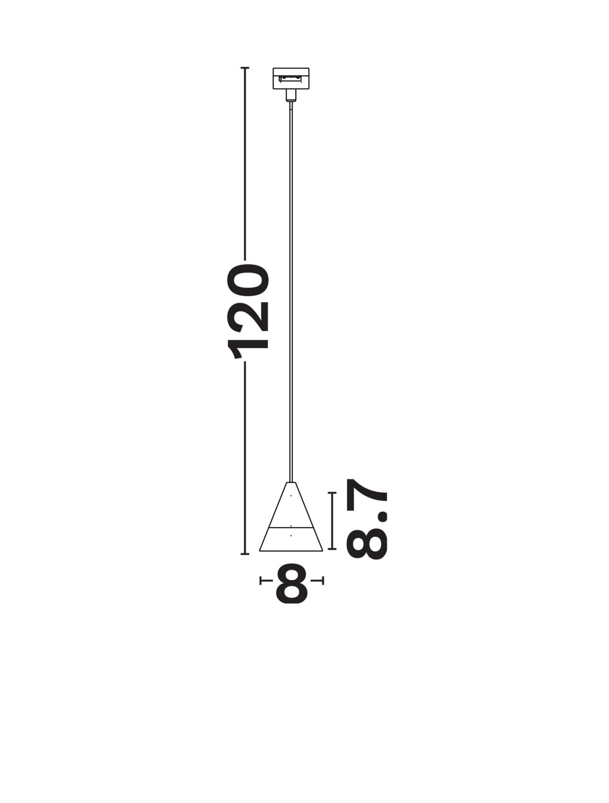 Магнитно тяло Nova Luce UPRAIL 9009050 черен детайл 2