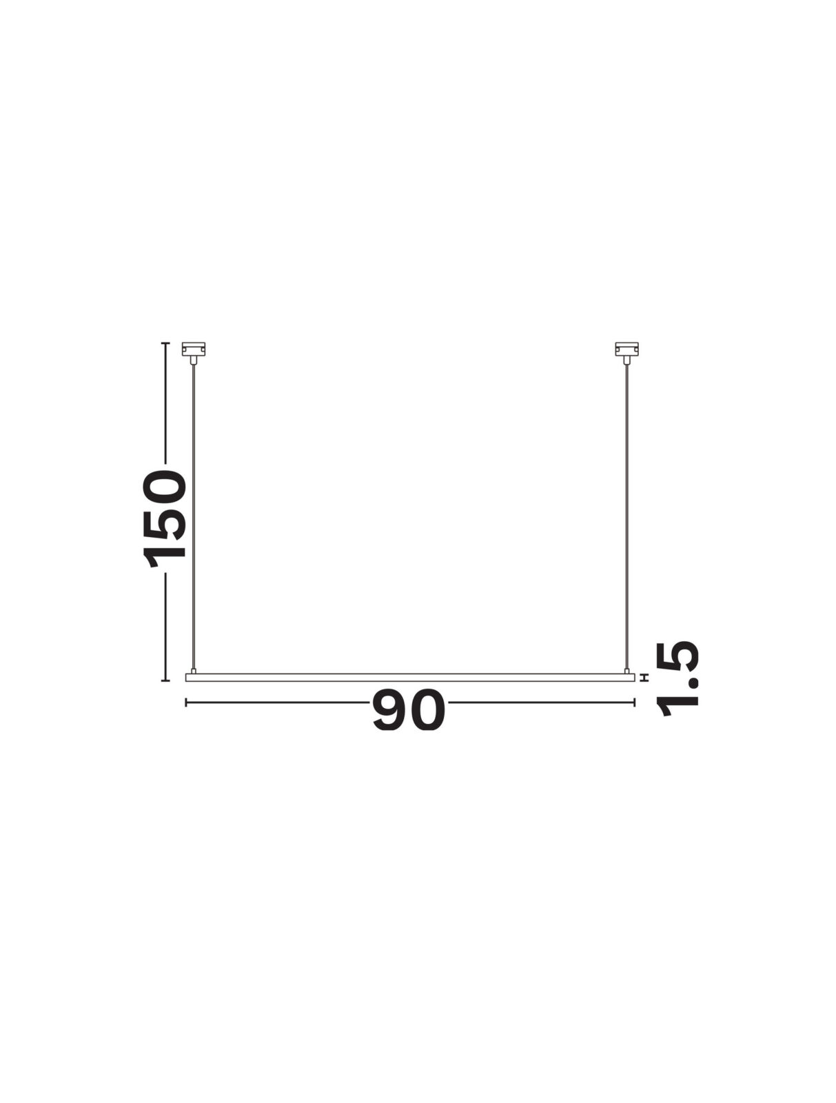 Магнитно тяло Nova Luce UPRAIL 9009051 черен детайл 2