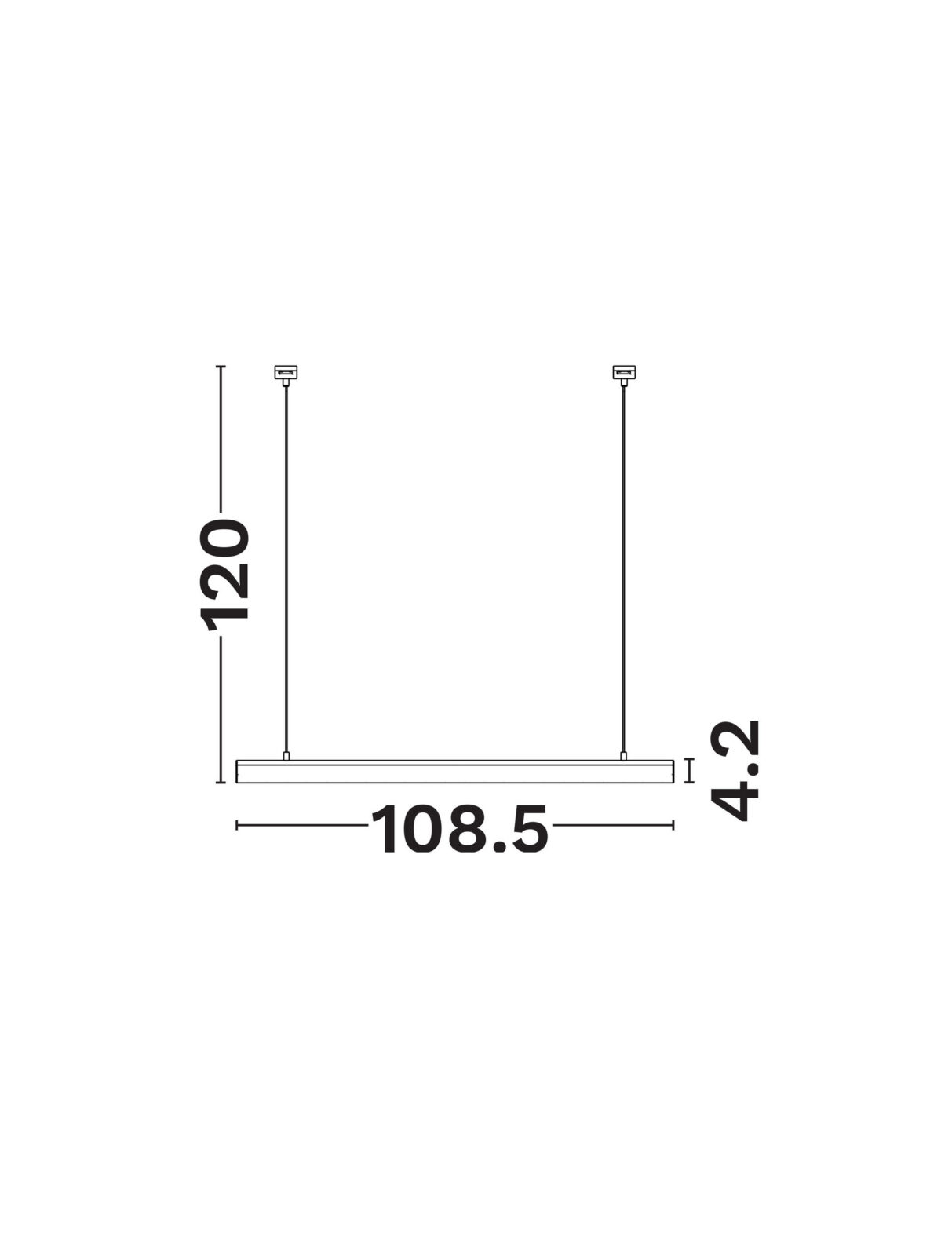 Магнитно тяло Nova Luce UPRAIL 9009063 черен детайл 2