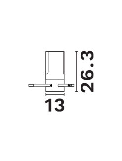 Конектор Nova Luce UPRAIL 9009068 черен в интериор
