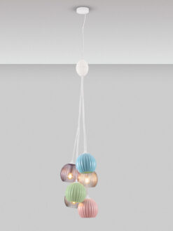 Полилей Nova Luce MELINE 9009163 бял детайл 3