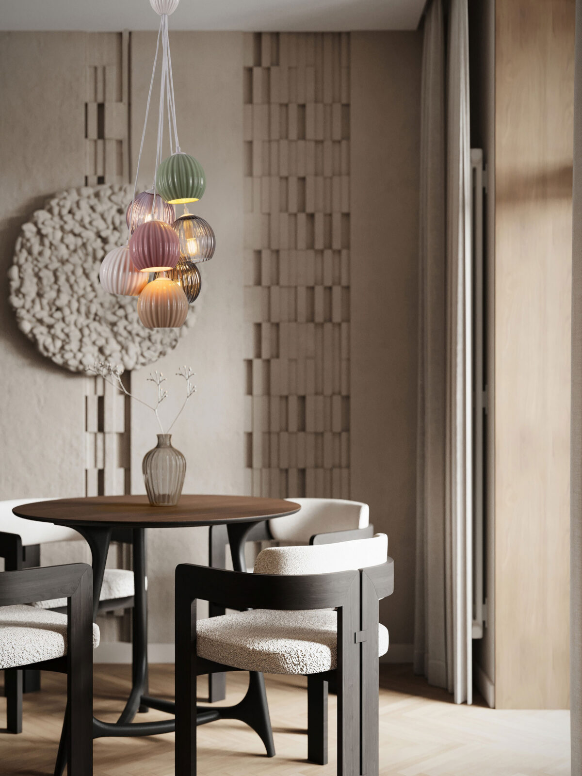 Полилей Nova Luce MELINE 9009164 сив