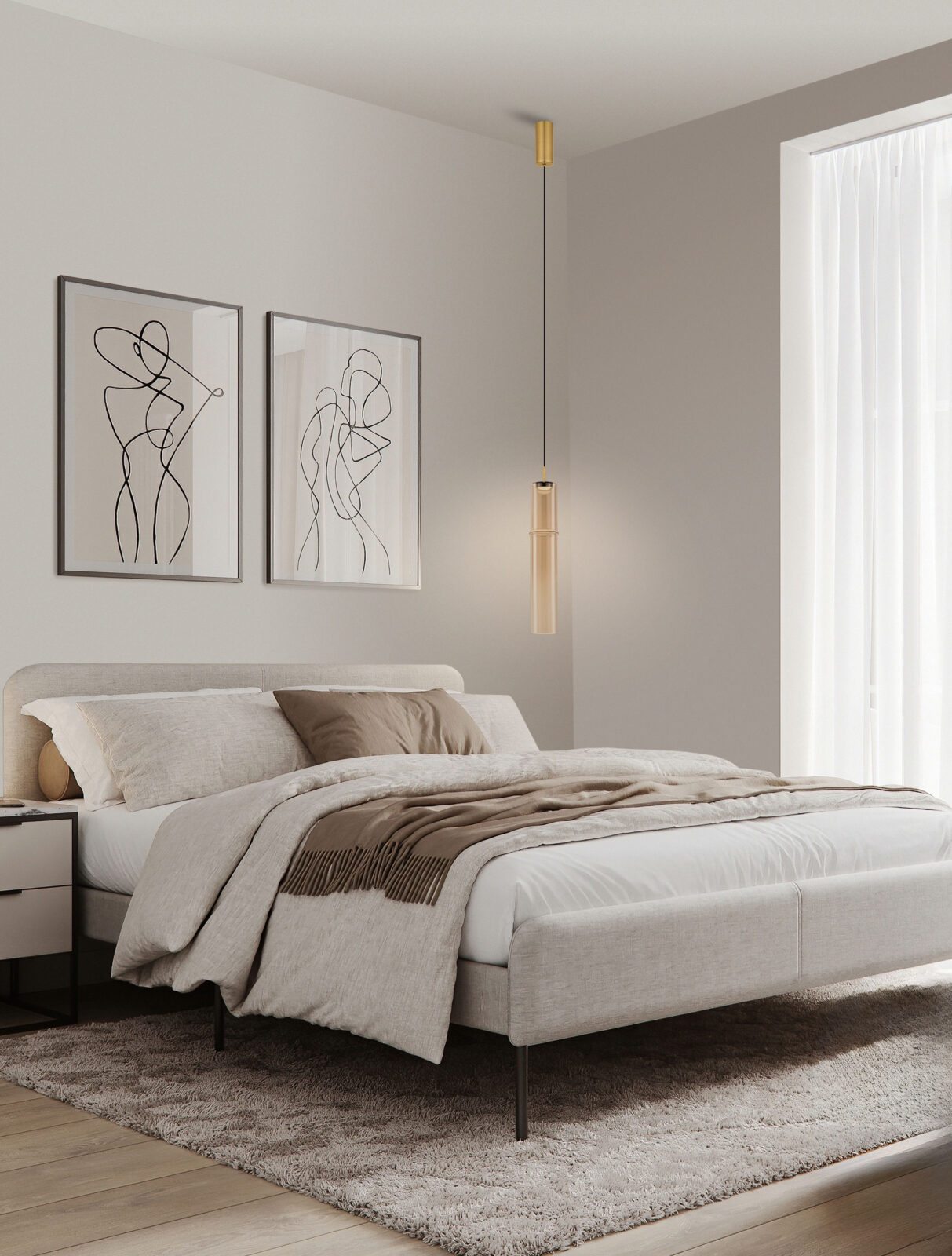 Пендел Nova Luce SANO 9009166 златист