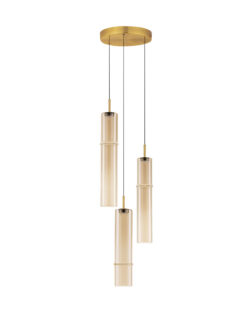 Пендел Nova Luce SANO 9009168 златист в интериор