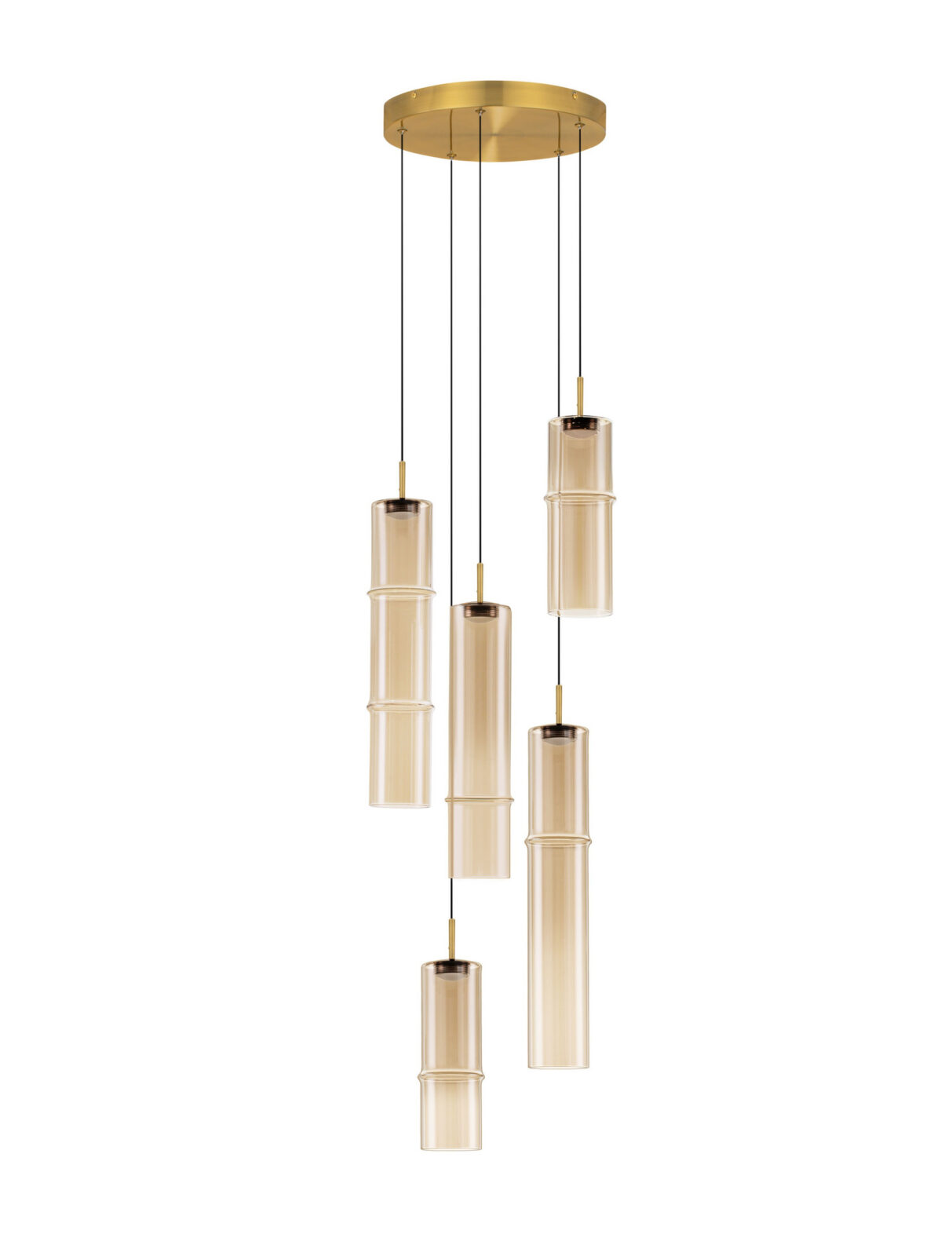 Пендел Nova Luce SANO 9009170 златист в интериор