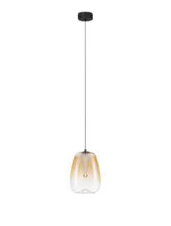 Пендел Nova Luce OBLO 9009173 черен в интериор