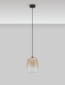 Пендел Nova Luce OBLO 9009173 черен детайл 2