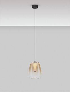 Пендел Nova Luce OBLO 9009173 черен детайл 3