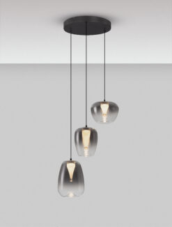 Полилей Nova Luce OBLO 9009176 сив детайл 3