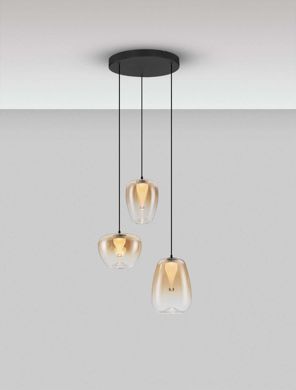 Полилей Nova Luce OBLO 9009177 черен детайл 3
