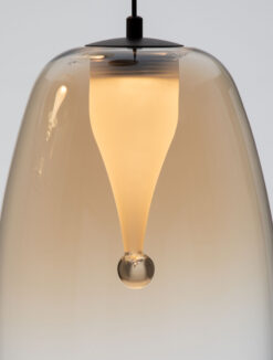 Полилей Nova Luce OBLO 9009177 черен детайл 4