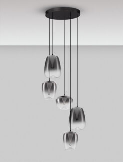 Полилей Nova Luce OBLO 9009178 сив детайл 2