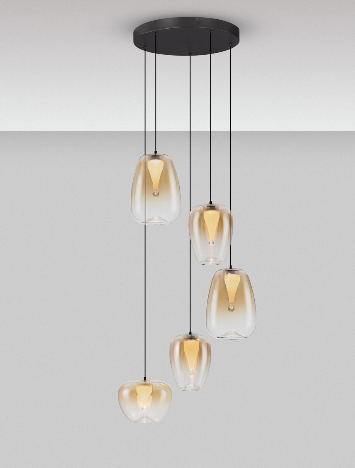 Полилей Nova Luce OBLO 9009179 черен детайл 3