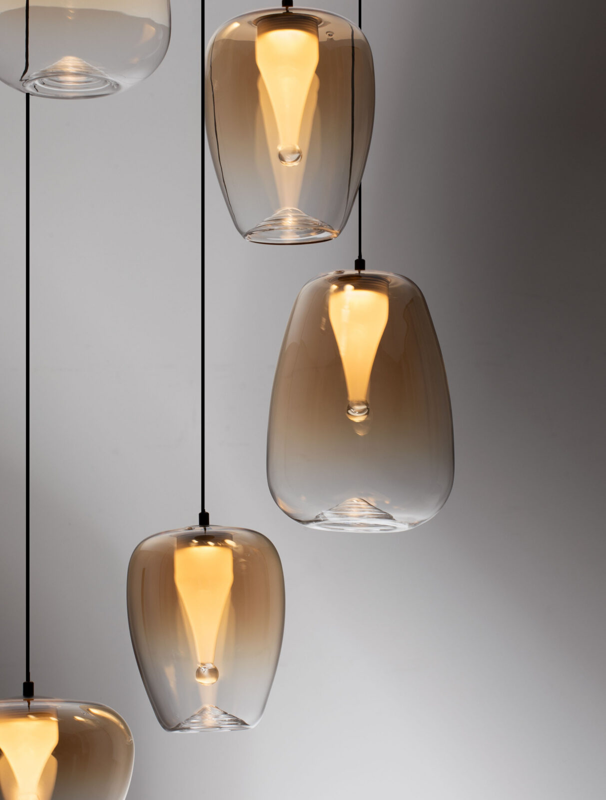 Полилей Nova Luce OBLO 9009179 черен детайл 4