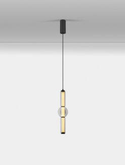 Пендел Nova Luce ULON 9009182 сив детайл 3