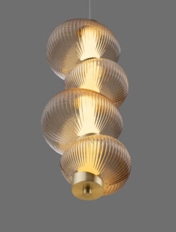 Пендел Nova Luce LEDA 9009184 златист детайл 4