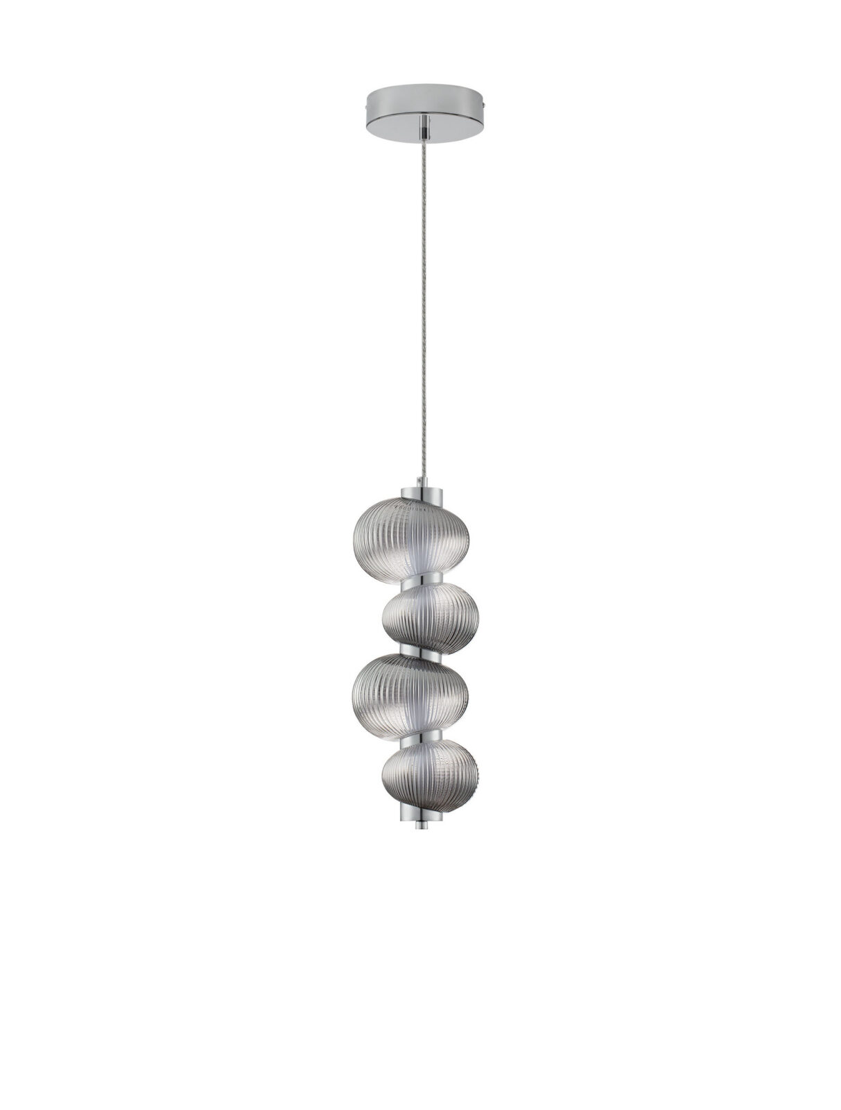 Пендел Nova Luce LEDA 9009185 сив в интериор