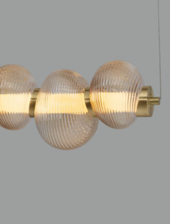Полилей Nova Luce LEDA 9009186 златист детайл 5