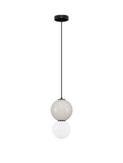 Пендел Nova Luce NOESIS 9009194 сив в интериор
