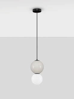 Пендел Nova Luce NOESIS 9009194 сив детайл 2