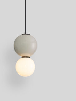 Пендел Nova Luce NOESIS 9009194 сив детайл 4