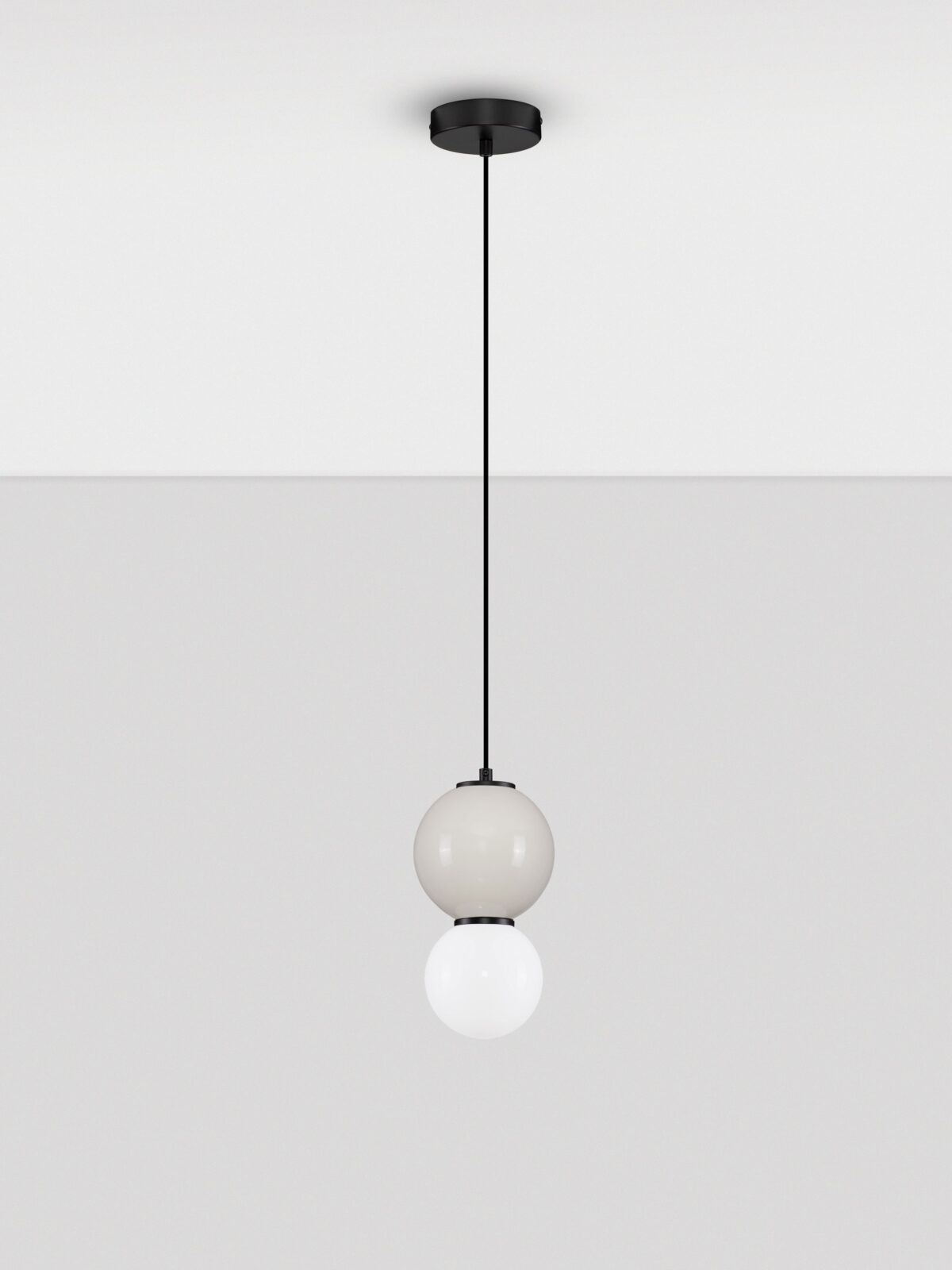 Пендел Nova Luce NOESIS 9009198 сив детайл 2