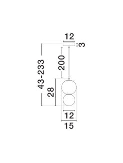 Пендел Nova Luce NOESIS 9009201 детайл 5