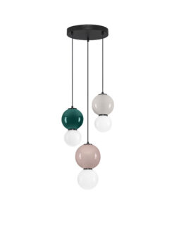 Пендел Nova Luce NOESIS 9009202 сив в интериор