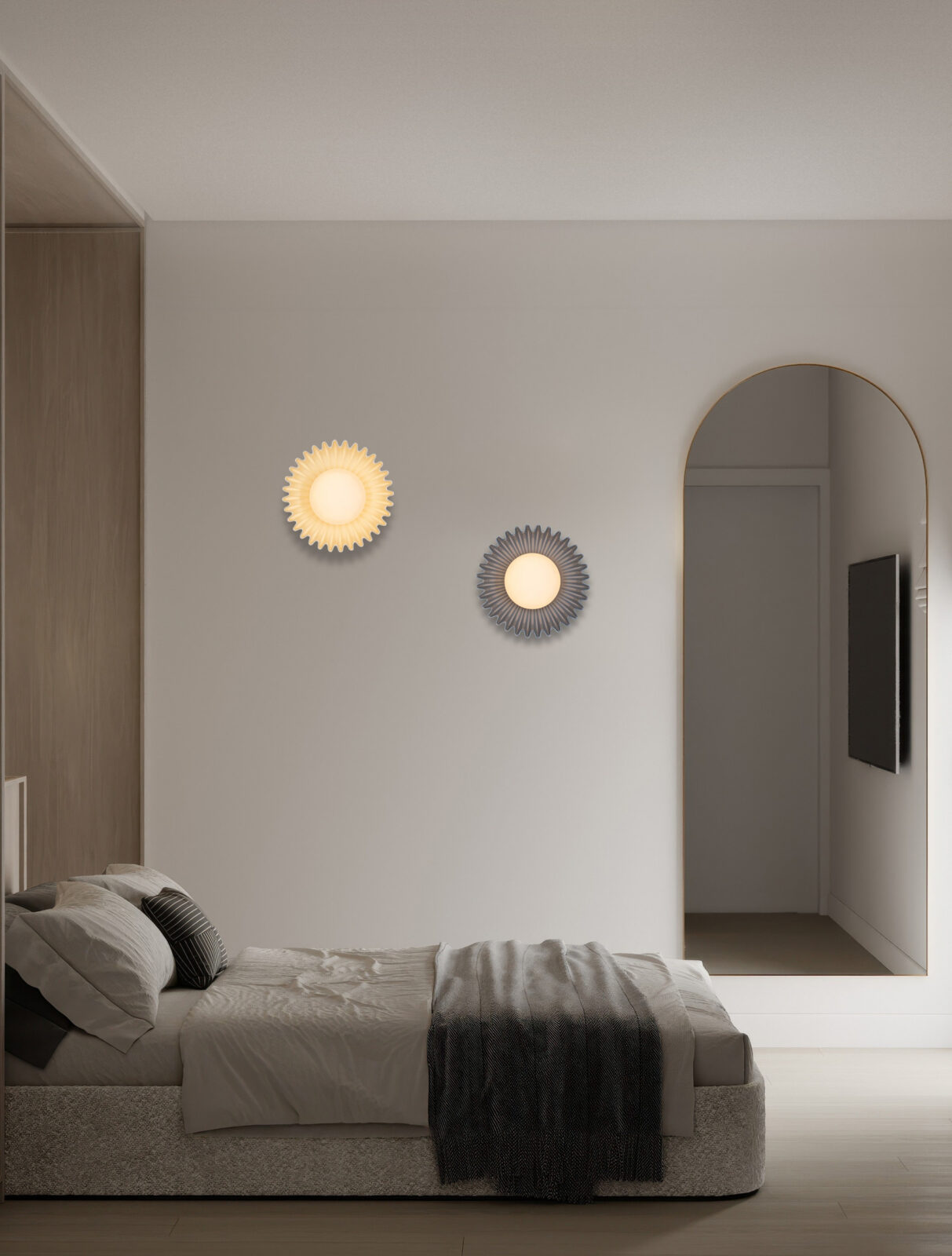 Аплик Nova Luce PETEL 9009219 бял