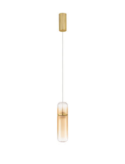 Пендел Nova Luce NORMA 9009263 златист в интериор