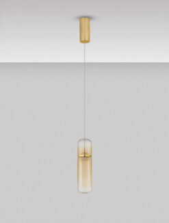 Пендел Nova Luce NORMA 9009263 златист детайл 2