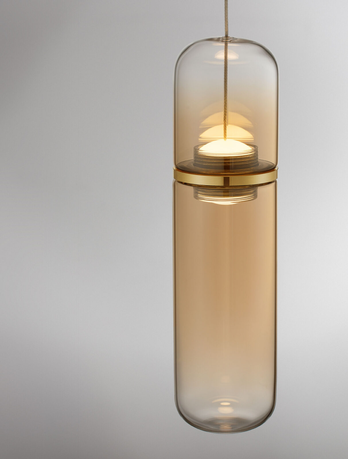 Пендел Nova Luce NORMA 9009263 златист детайл 4