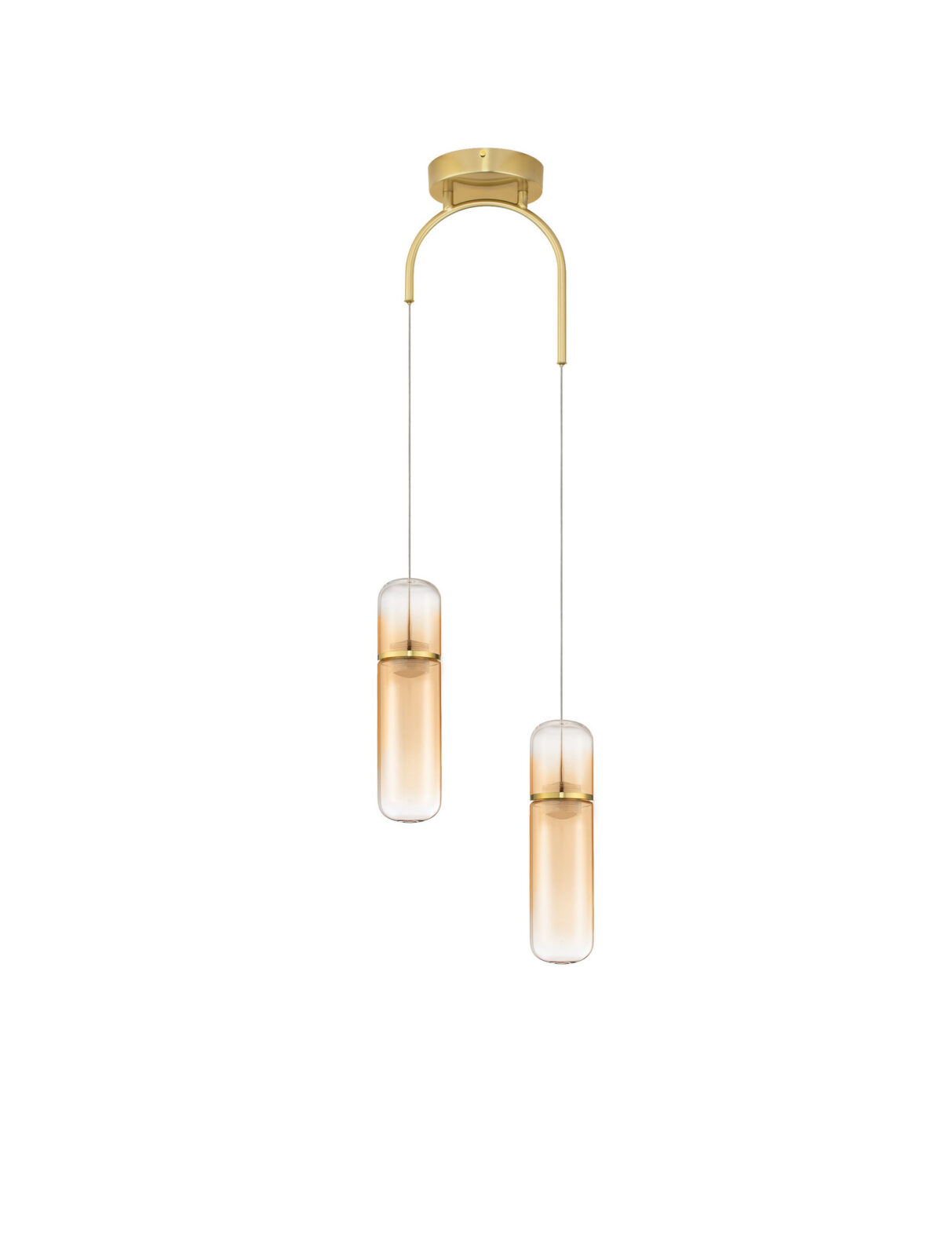 Пендел Nova Luce NORMA 9009264 златист в интериор