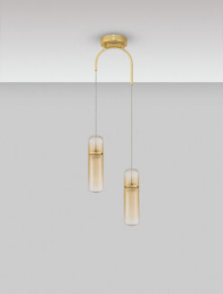 Пендел Nova Luce NORMA 9009264 златист детайл 2