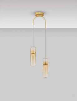 Пендел Nova Luce NORMA 9009264 златист детайл 3