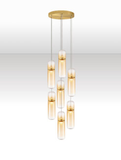 Полилей Nova Luce NORMA 9009267 златист детайл 3
