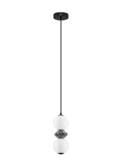 Пендел Nova Luce PALLINA 9009300 сив в интериор