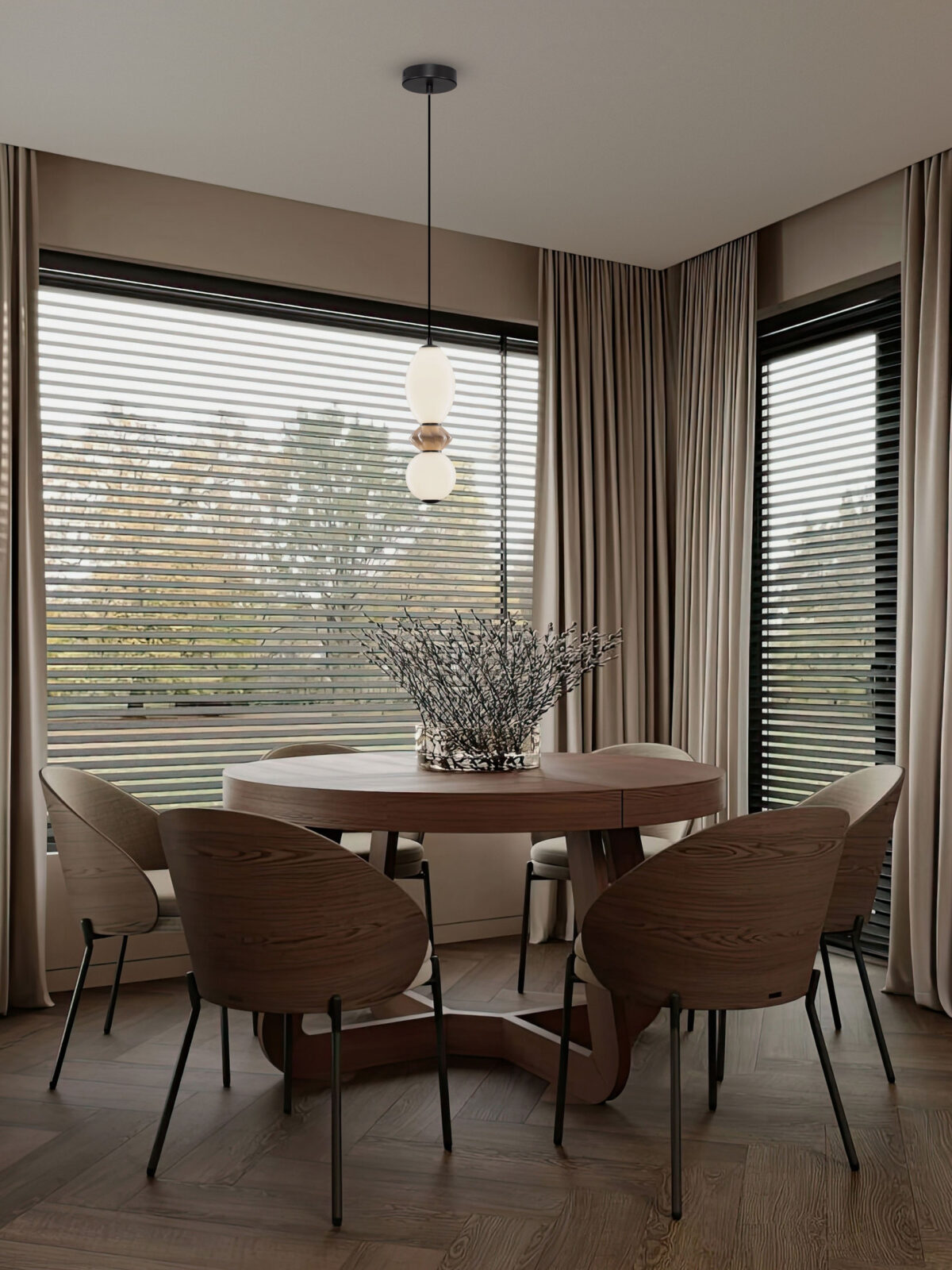 Пендел Nova Luce PALLINA 9009301 черен