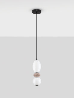 Пендел Nova Luce PALLINA 9009301 черен детайл 2