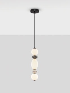 Пендел Nova Luce PALLINA 9009302 бял детайл 3