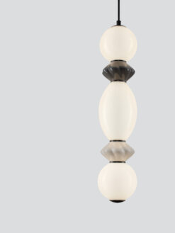 Пендел Nova Luce PALLINA 9009302 бял детайл 4