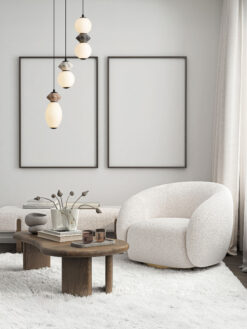 Полилей Nova Luce PALLINA 9009304 сив