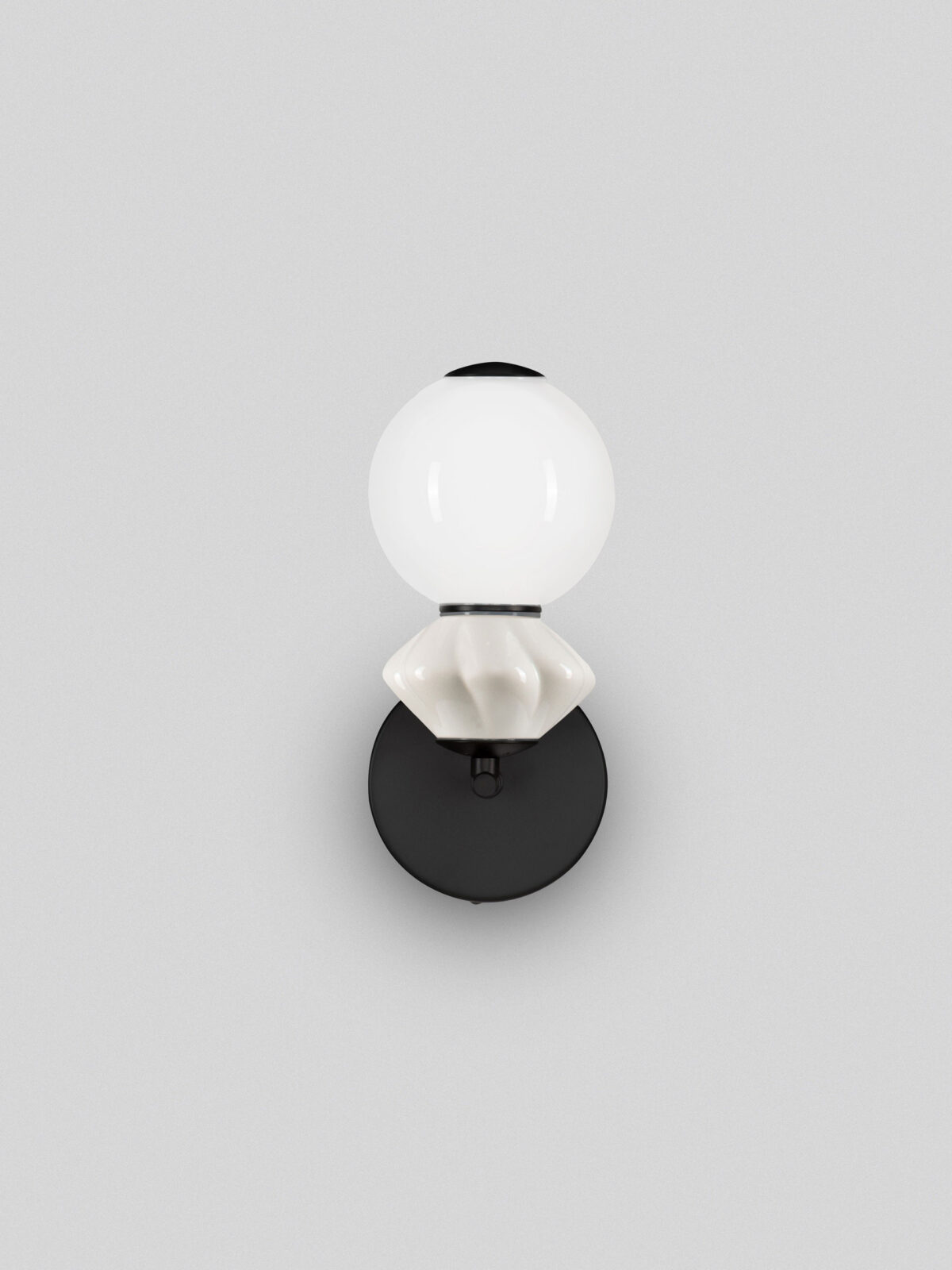 Аплик Nova Luce PALLINA 9009306 сив детайл 2