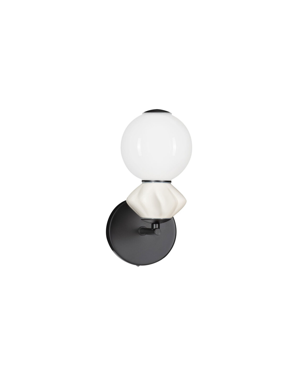 Аплик Nova Luce PALLINA 9009306 сив детайл 4