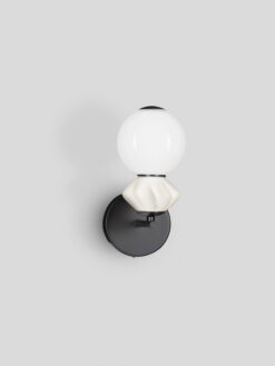 Аплик Nova Luce PALLINA 9009306 сив детайл 5