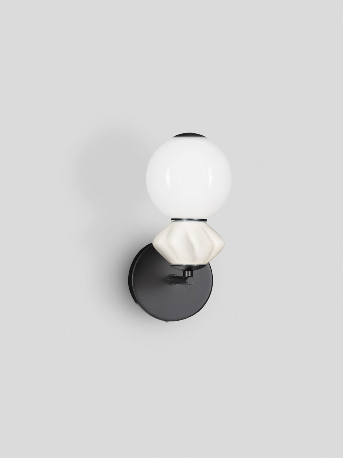 Аплик Nova Luce PALLINA 9009306 сив детайл 5