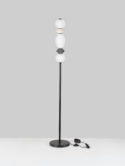 Лампион Nova Luce PALLINA 9009309 сив детайл 2
