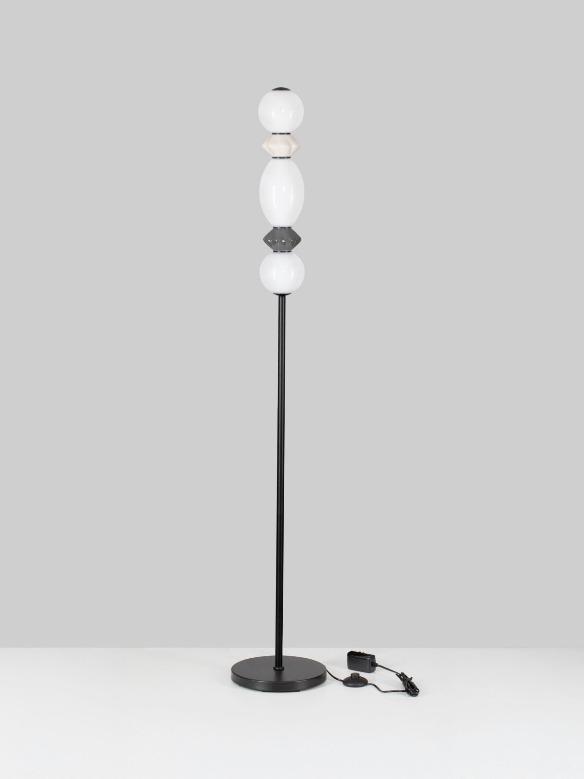 Лампион Nova Luce PALLINA 9009309 сив детайл 2