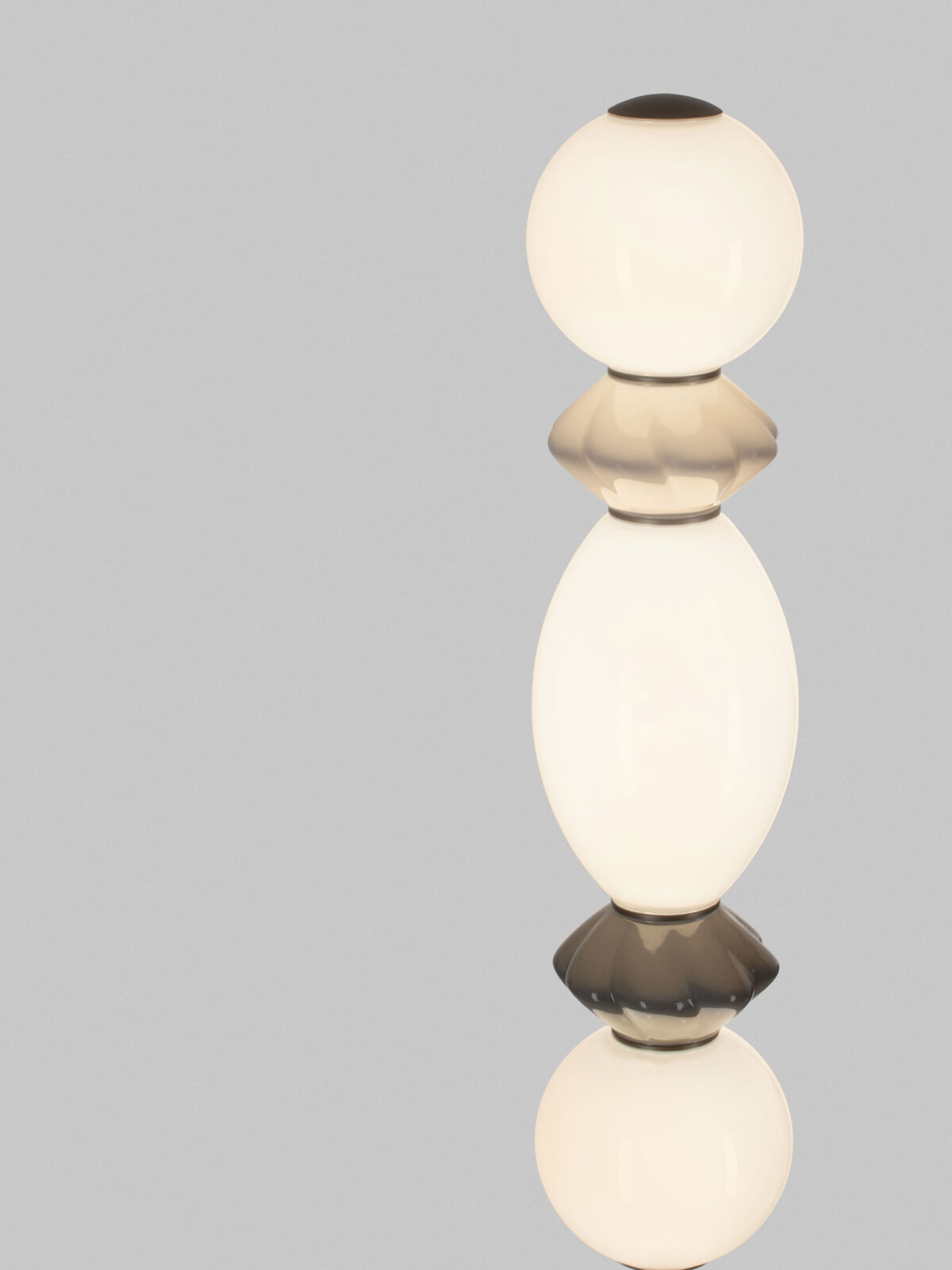 Лампион Nova Luce PALLINA 9009309 сив детайл 4